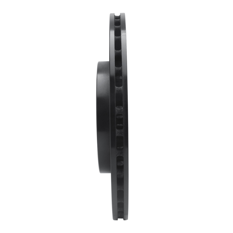 Land Rover Defender 110 Brake Rotor (1) - Rear Left - R1 Concepts - Drilled & Slotted - Black - `13-`25